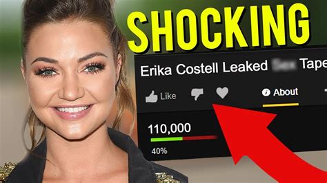 18M subscribers. . Erika costell leak